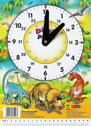 Školní hodiny Dinopark Emipo