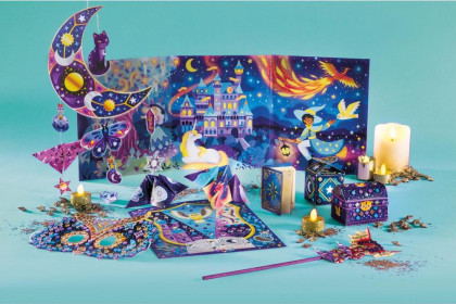 Kreativní sada XXL s aktivitami Magická škola Janod Atelier 