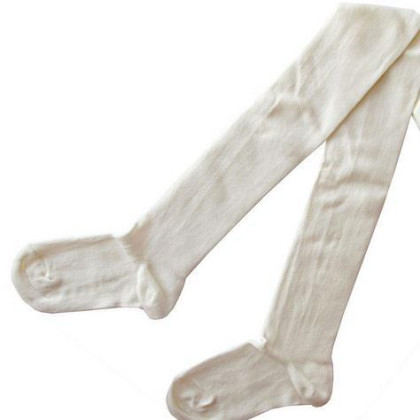 Dětské punčocháče Design Socks vel. 3 (2-3 roky) SMETANOVÉ