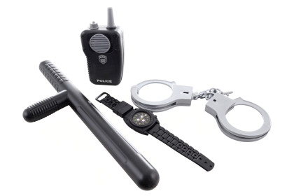 Kostým policie s doplňky