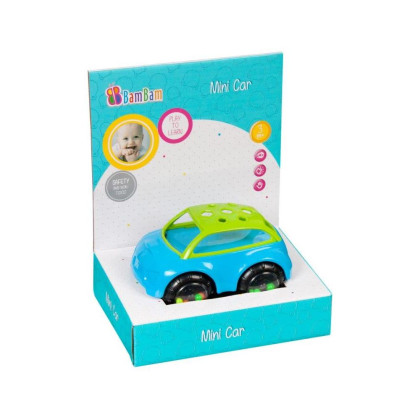 Mini autíčko Bam Bam Zelená+modrá