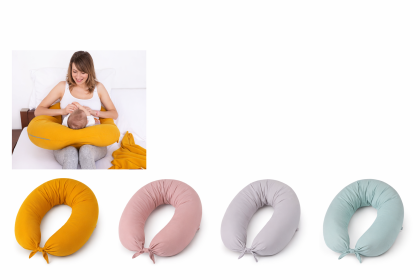 Polštář na kojení mušelínový Moon 260 cm BabyMatex