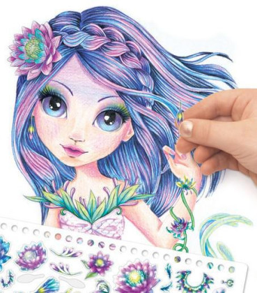 Nebulous Stars Kreativní sketchbook Nenuphia