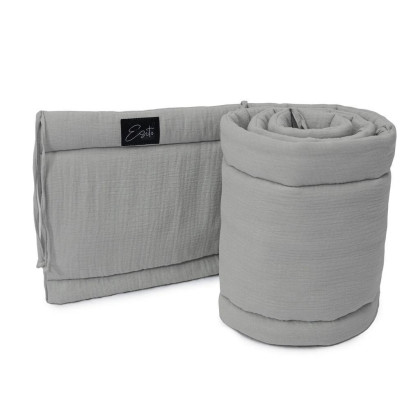 Luxusní mantinel mušelín do postýlky 180 cm Esito