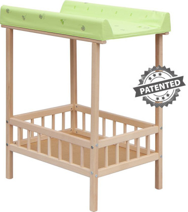 Přebalovací pult Scarlett Pája ECO Slon zelený