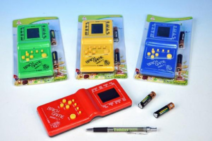 Digitální hra Brick Game Tetris padající kostky