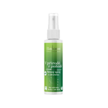V přírodě v pohodě Tělový sprej BIO 100 ml Saloos