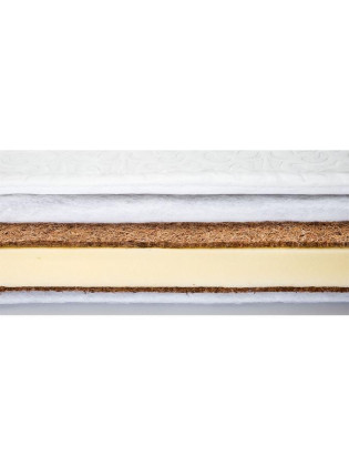 Matrace SENSILLO kokos-molitan-kokos 120x60 cm Classic