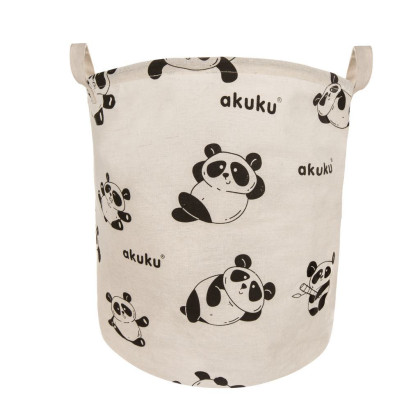 Skládací koš na hračky - Panda Akuku