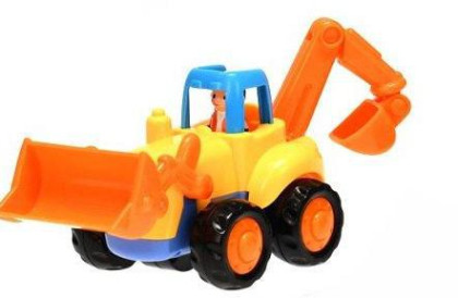 Stavební vozidlo na setrvačník 16 cm 12 m+