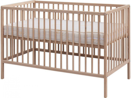 Dětská postýlka Scarlett Glera ECO 120 x 60 cm (buk) - přírodní