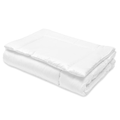 Luxusní výplně z mikrovlákna polštář a peřinka 100 x 135 cm bílá New Baby