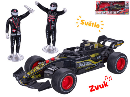 Formule 19 cm na setrvačník na baterie se světlem, zvukem a piloty 2 ks