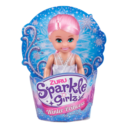 Princezna zimní Sparkle Girlz malá v kornoutku