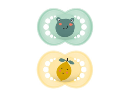 Šiditko Ortodonické Original 6 m+ Mátový/Žlutý MAM