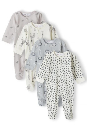 Overal kojenecký 4pack, Minoti, 15mbaby 3, Safari