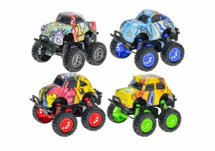 Auto terénní 8,5 cm na zpětný chod