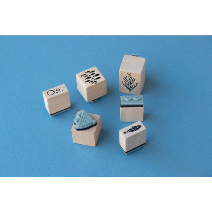 Londji Razítkovací set Calm Stamps - Sea