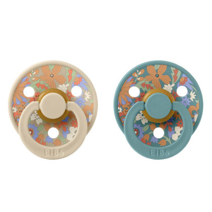 Bibs dudlíky kaučuk Colour 2 ks 6-18 měsíců Liberty