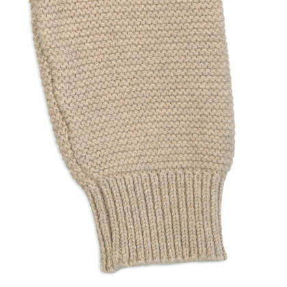 Pletené tepláčky Merino Beige Lodger