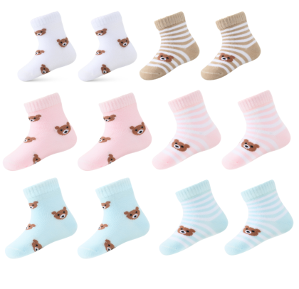 Kojenecké ponožky 3 páry medvídci Be Snazzy 6 - 9 měsíce