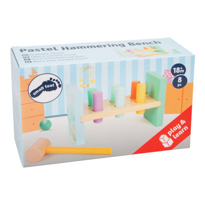 Zatloukačka v pastelových barvách small foot