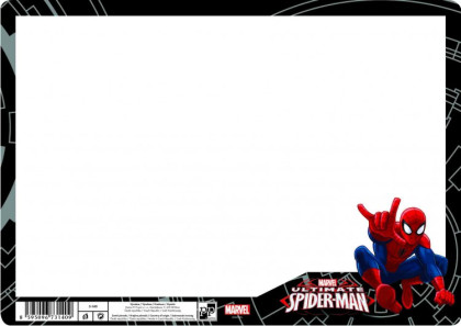 Mazací tabulka Spiderman