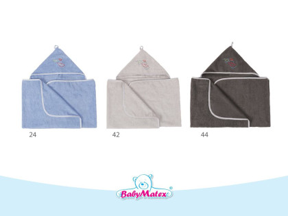 Osuška s kapucí Maxi junior 140 x 70 cm Babymatex