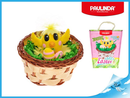 Paulinda Happy Easter kačátko s košíkem
