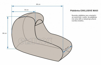 Pláštěnka Exclusive MAXI Emitex