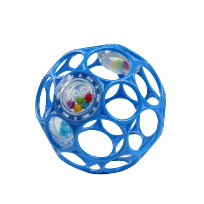 Míček OBALL RATTLE s chrastítkem 10 cm