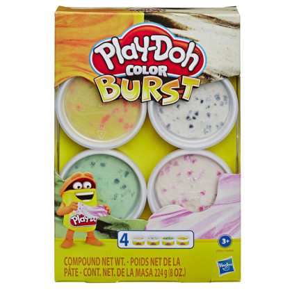 Play-Doh Barevné balení modelíny Bílá/žlutá/zelená