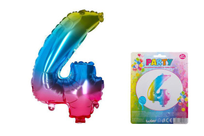 Balónek nafukovací duhový 