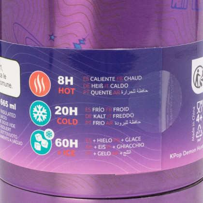 Termoláhev 665 ml nerezová K-Pop Demon Hunters