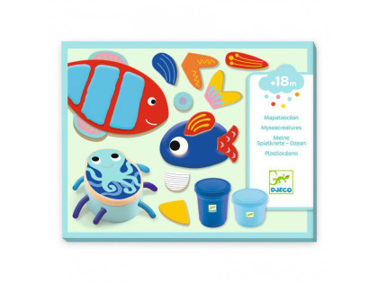 Sada s modelínou - Mořská zvířátka Djeco