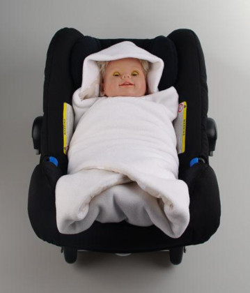 Letní zavinovačka fleece + bavlna