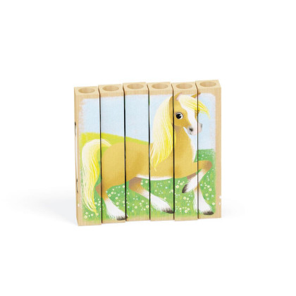 PlayBio - Four Puzzle Zvířata na statku Quercetti