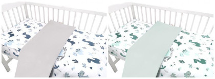 2-dílné bavlněné povlečení Dino