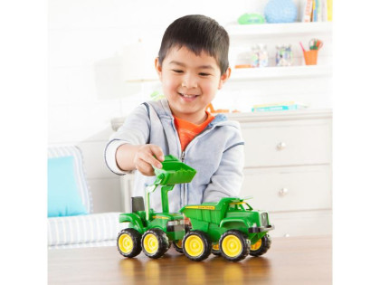 Traktor a sklápěč - set John Deere Kids