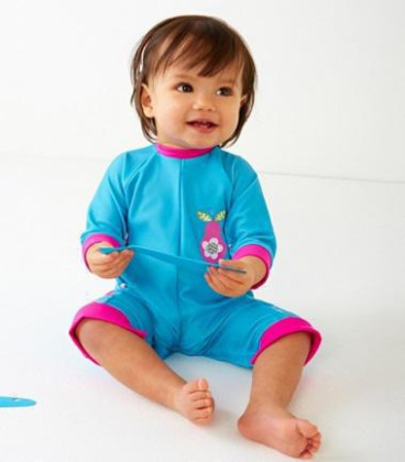 Plážová UV kombinéza pro děti tutti frutti