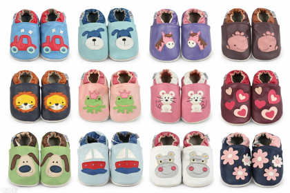 Kožené capáčky 12-18 m (21) 14,2 cm Capiki