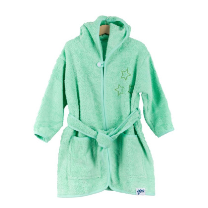 Dětský biobavlněný froté župan Organic 12 - 24 měs. Xkko