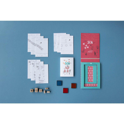 Londji Razítkovací set Calm Stamps - Sea