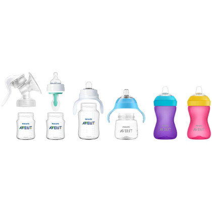 Dudlík na láhev Anti-colic novorozenecký průtok 0 m+, 2 ks Philips Avent