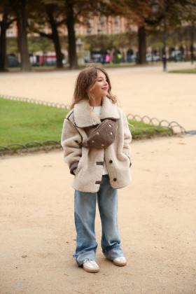 Teddy Hearts Mini Fanny pack - ledvinka Studio Noos