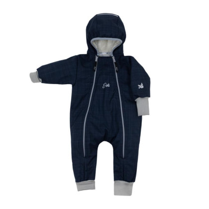 Rostoucí zimní softshellová kombinéza Lamb Navy Blue 