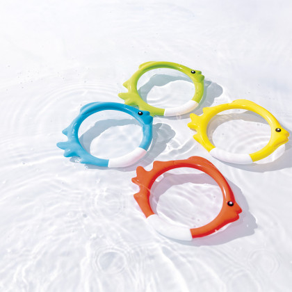 Zábavné kruhy/ryby pro potápění ve vodě