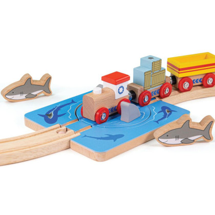 Vír se žraloky Bigjigs Rail