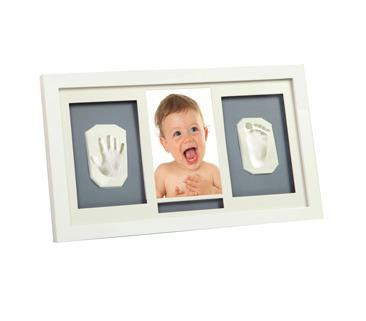 Sada pro otisk - nástěnný trojrámeček - bílý Adora 