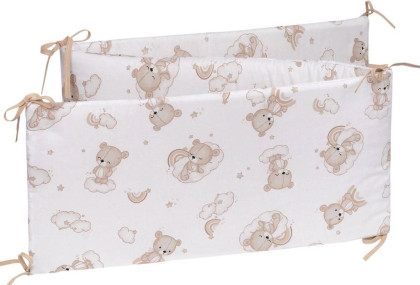 Ochranný bavlněný mantinel do postýlky Infantilo